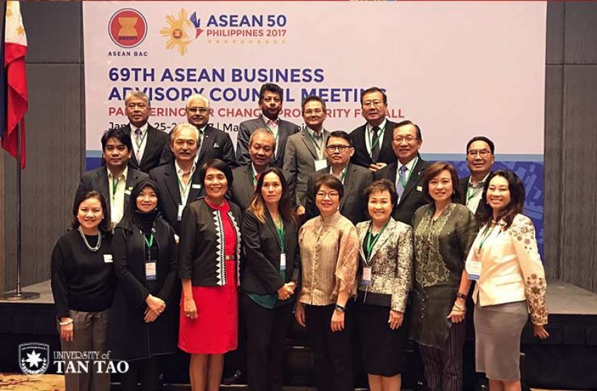 TTU President Dang Thi Hoang Yen Attends 69th ASEAN Business Advisory Council Meeting in Philippines