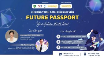 Talkshow “Future Passport – Tấm hộ chiếu sự nghiệp toàn cầu”: Trang bị hành trang hội nhập cho sinh viên Khoa Kinh tế và Quản trị Kinh doanh